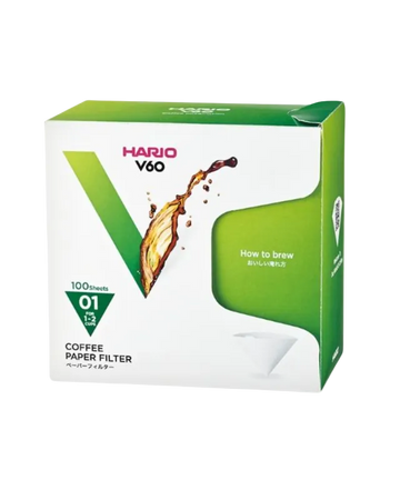 Hario V60 Paper Filter 01 (100 Pack)