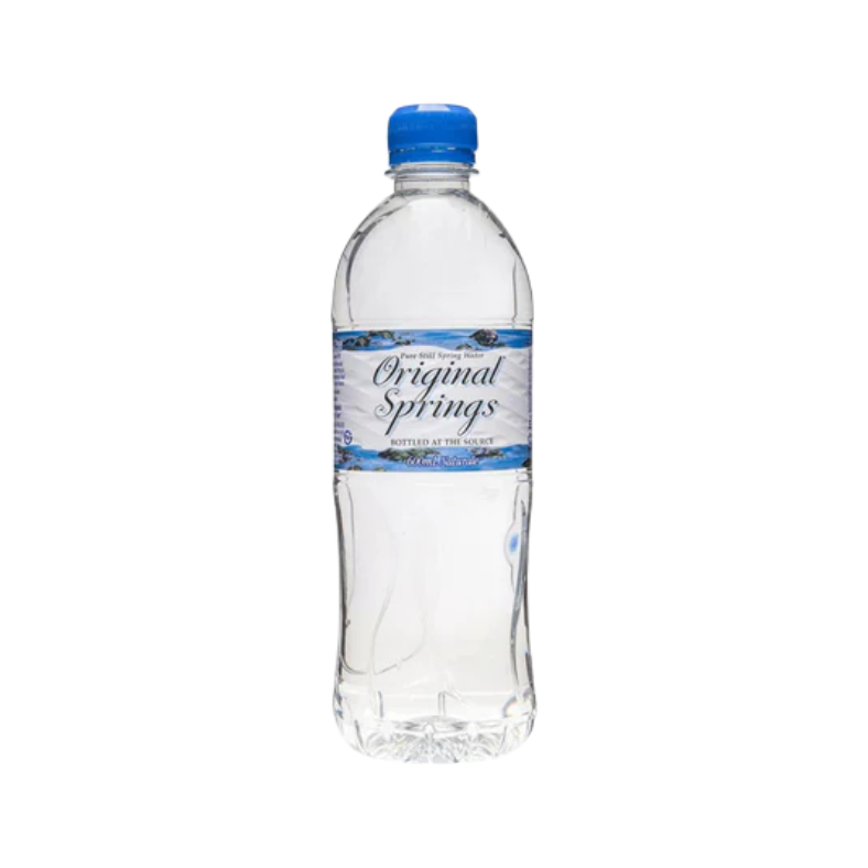 Castelos Spring Water Original Springs Water 24 x 600ml – Schibello Coffee